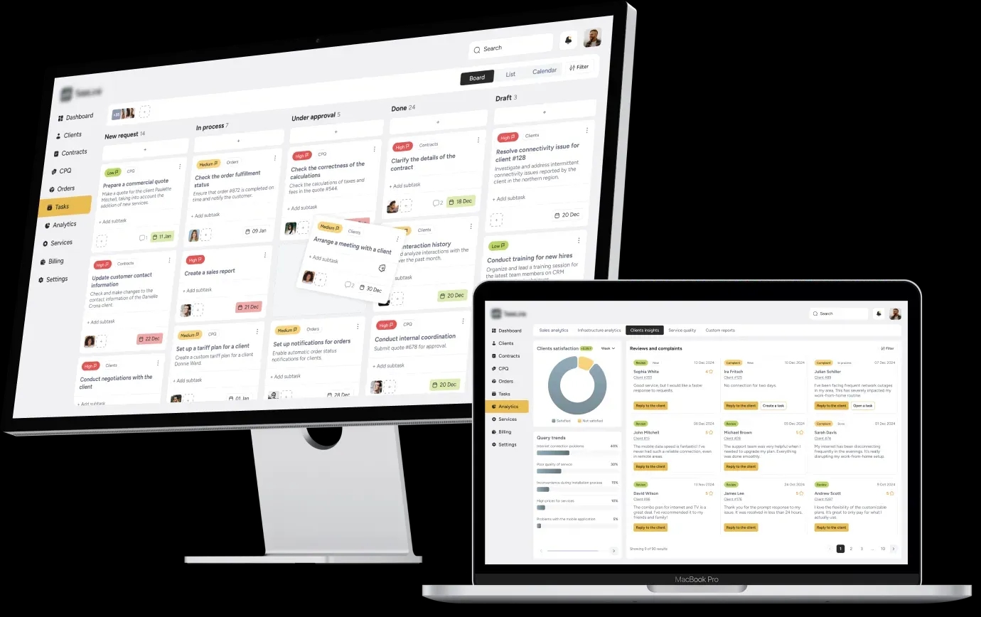 Laptop and computer Laptop and computer